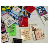 Vintage Matchbook Collection in Glass Jar - Many Camel
