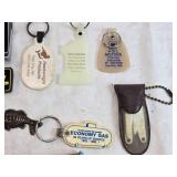 Variety of Vintage Keychains