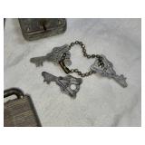 Vintage Master Lock Padlock Collection with Keys - One key works for one of the locks