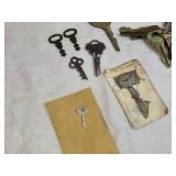 Assorted Vintage and Modern Keys