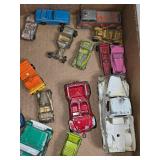 Vintage Collection of Die-Cast Toy Cars and Trucks