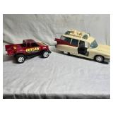 Ghostbusters  and Outlaw Truck (Do not appear to be complete)