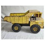 Tonka Yellow Dump Truck and White Nylint Tow Truck