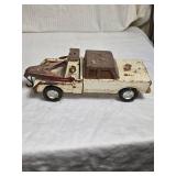 Tonka Yellow Dump Truck and White Nylint Tow Truck