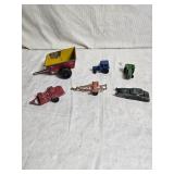 Vintage Die-Cast Toy Vehicles Including MidgeToys and Playart Tractors