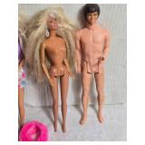 Variety of Barbie Dolls