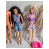 Variety of Barbie Dolls