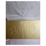 1996 Special Edition Holiday Barbie Doll in Burgundy and Gold Dress