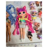 Collection of LOL Surprise Dolls with Accessories