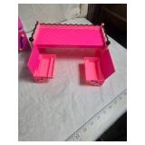 Dollhouse Furniture Set with Kitchen, Bathtub, and Decor