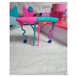 Colorful Plastic Doll Furniture and Accessories Set