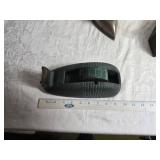 Sad Irons and Scotch Tape Dispenser and Vintage Check Printer (?)