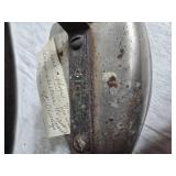 Sad Irons and Scotch Tape Dispenser and Vintage Check Printer (?)