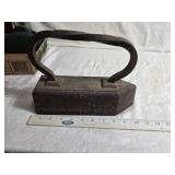 Sad Irons and Scotch Tape Dispenser and Vintage Check Printer (?)