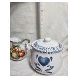 Pitcher, Soup Tureen, and Harvester Cigar Box