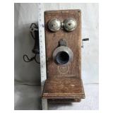 Swedish American Wall Telephone with Hand Crank