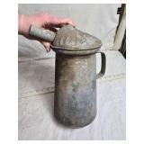 Pair of Vintage Galvanized Oil Cans