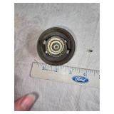 Assorted Cans, Jar, and Yellow Handle Holder - Including Hormel Pure Lard