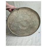 Galvanized Metal Bucket with Handle