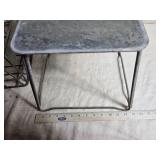 Vermont Country Milk Glass Bottle with Wire Carrier and Stand