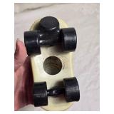 Ceramic Figurines and ERTL Diecast Truck