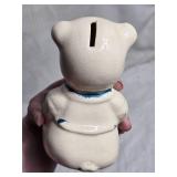 Ceramic Figurines and ERTL Diecast Truck