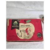Vintage White Mountain Apple Parer and Cookie Press