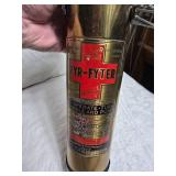 Fyr-Fyter Brass Fire Extinguisher Model A