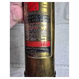 Fyr-Fyter Brass Fire Extinguisher Model A