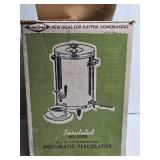 West Bend 12-30 Cup Enameled Steel Automatic Percolator