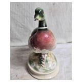 Vintage Ceramic Mallard Duck Figurine with Detailed Painting