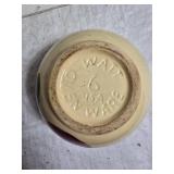 Mixing Bowls with Advertising including Watt Oven Ware with Apple Design - 