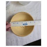 Mixing Bowls with Advertising including Watt Oven Ware with Apple Design - 