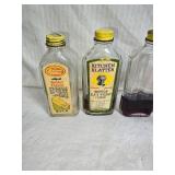 Lot of Vintage Bottles with Watkins and Wine Features