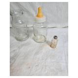 Lot of Vintage Bottles with Watkins and Wine Features