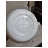 Belview State Bank Commemorative Milk Glass Mugs