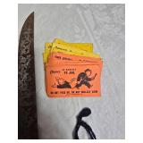 Mixed Lot Including Bell, Artistry Booklet, and Various Toys