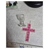 Mixed Lot Including Bell, Artistry Booklet, and Various Toys