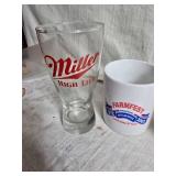 Commemorative Mugs and 1 A&W Root Beer Bottle