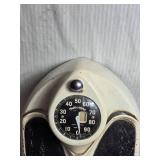 Health-o-Meter Bathroom Scale with Black Dial