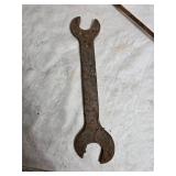 Antique Lot of Rusty Wrenches and Tools