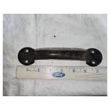 Vintage Glass and Porcelain Door Knobs and Vintage Hinges