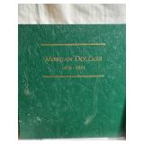 Lot of Empty Coin Albums Featuring U.S. Dollar and Half Dollar Series