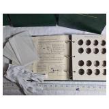 Lot of Empty Coin Albums Featuring U.S. Dollar and Half Dollar Series