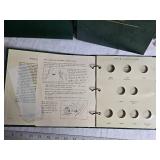 Lot of Empty Coin Albums Featuring U.S. Dollar and Half Dollar Series