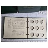 Lot of Empty Coin Albums Featuring U.S. Dollar and Half Dollar Series