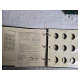Lot of Empty Coin Albums Featuring U.S. Dollar and Half Dollar Series