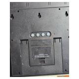 Mixed Lot: Digital Clock, Wooden Shelf, Marble Jar, LED Book Light, and More