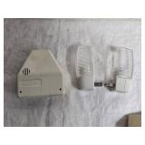 Mixed Lot: Digital Clock, Wooden Shelf, Marble Jar, LED Book Light, and More