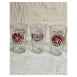 Budweiser Collectible Glass Set with 1988 Clydesdale Stein